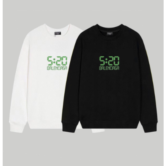 Balenciaga Limited Edition 520 Print Crew Neck Sweatshirt